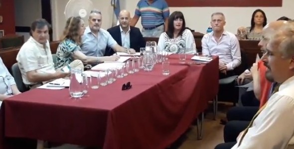 Funcionarios realizaron un balance de obras del año