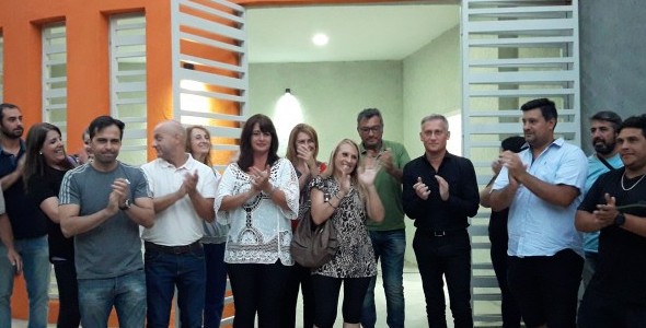 Inauguraron nuevas obras del Polideportivo Colinas