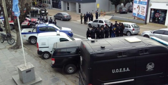 Operativo Interfuerzas en el sur de Carlos Paz