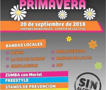 Viví la previa de la Primavera en Carlos Paz