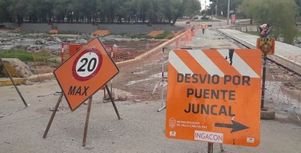 Avanza el nuevo puente de Playas de Oro