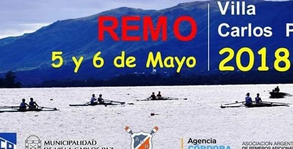 Se viene la Regata de Remo en Carlos Paz