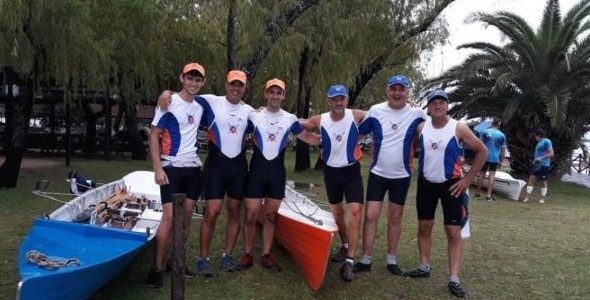 El equipo de remo travesía empezo el año con dos podios