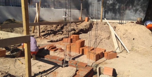 Avanza la obra de la Sala Oncológica en Carlos Paz