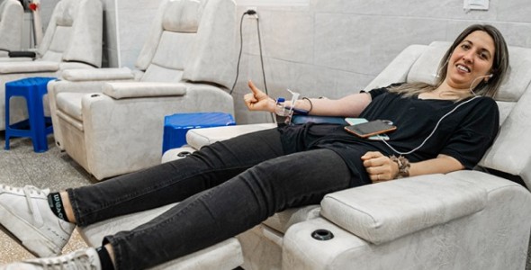 Dónde donar sangre durante febrero