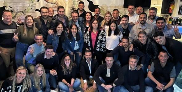 Brindaron apoyo Juan Schiaretti para el armado de un proyecto nacional