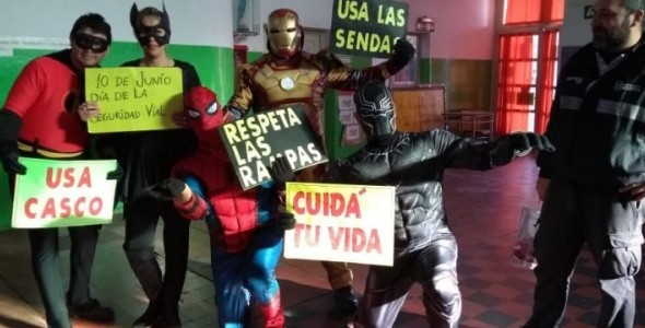 Charlas de seguridad vial en las escuelas