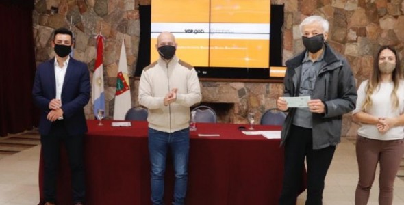 Centros vecinales recibieron una entrega de los subsidios anuales