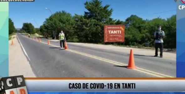 Se confirmó el primer caso de COVID-19 en Tanti
