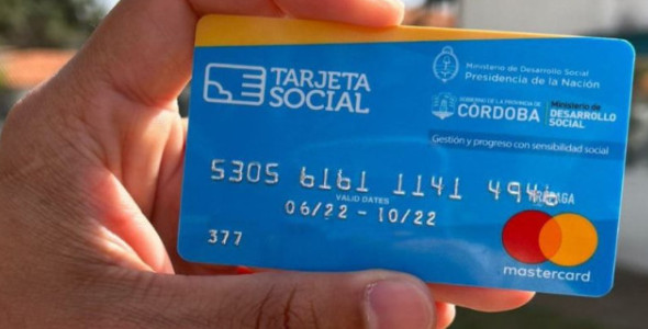 TARJETA SOCIAL: EL LUNES 13 SE ACREDITARÁ EL MONTO DE NOVIEMBRE