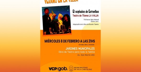 Continúa el ciclo de teatro independiente en Villa Carlos Paz