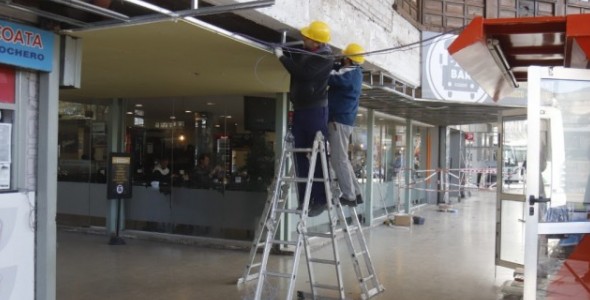 Avanzan las obras en la Terminal de Ómnibus de Villa Carlos Paz