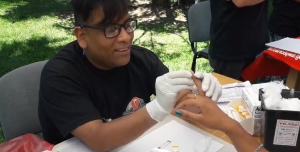 Jornada nocturna de testeos de HIV
