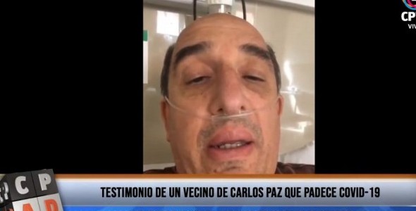 Testimonio de un carlospacense que padece COVID-19