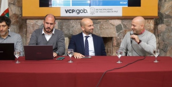 Provincia se reunió con intendentes de Punilla por el sistema de transporte público