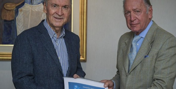 Schiaretti recibió al titular de la Unión Industrial Argentina, Funes de Rioja