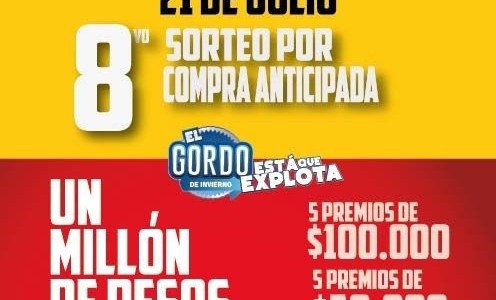 MAÑANA SERÁ LA ÚLTIMA ANTICIPADA DEL GORDO!