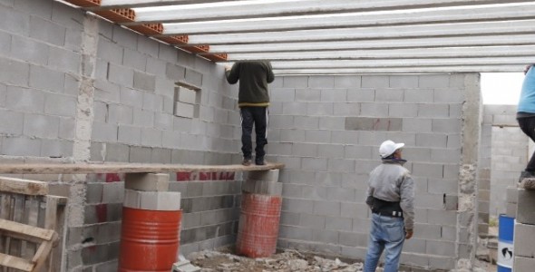 PROGRAMA TU SEDE TU BARRIO: AVANZA LA CONSTRUCCIÓN DE LA SEDE DEL CENTRO VECINAL CARLOS PAZ SIERRAS