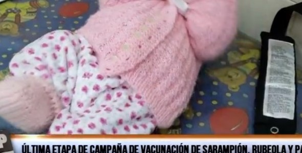 Campaña de vacunación contra sarampión, rubeola y papera