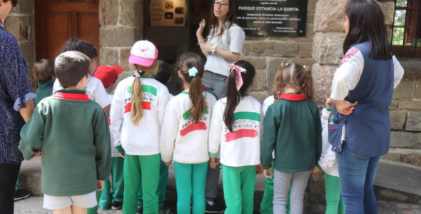 Visita de colegios al Parque Estancia La Quinta