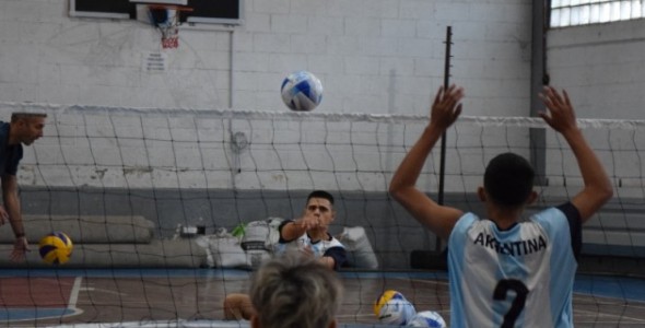LA SELECCIÓN NACIONAL DE VÓLEY SENTADO PASÓ POR CÓRDOBA