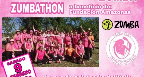 Zumbathón solidario de la Fundación Amazonas